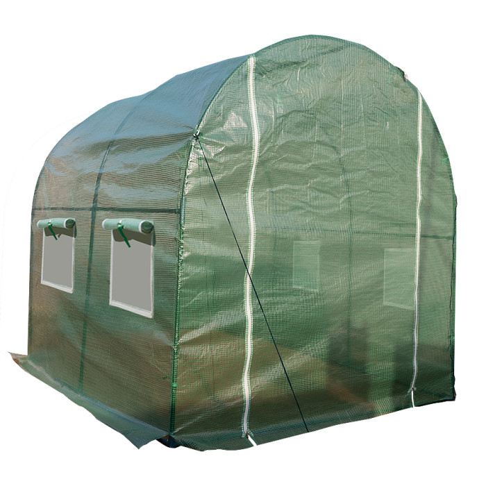 ОРАНЖЕРИЯ ТИП ПАРНИК С 4 ПРОЗОРЕЦА И 1 ВРАТА  2.0*2.0*2.0m. К-КТ - valerii.com