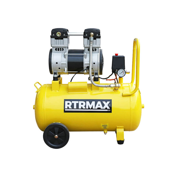 COMPRESSOR SILENT 50L 1100W 8Bar RTRMAX - valerii.com