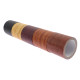ARTIFICIAL WOOD GRAIN REPAIR TAPE/OAK-CHESTNUT-MAHAGONY-WALNUT-
BLACK/ 5 pcs x 50 mm x 2.5 m DECOREX - valerii.com