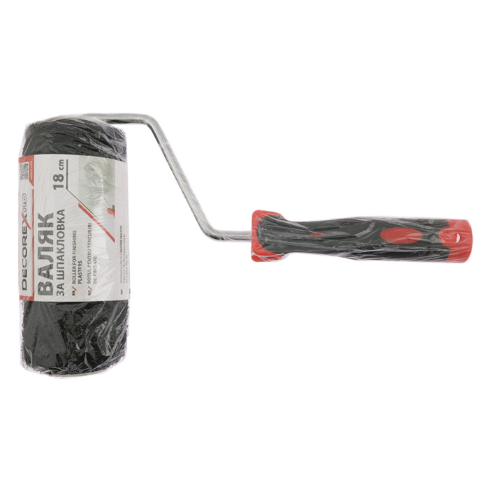 ВАЛЯК ЗА ШПАКЛОВКА 18 см DECOREX HD - valerii.com