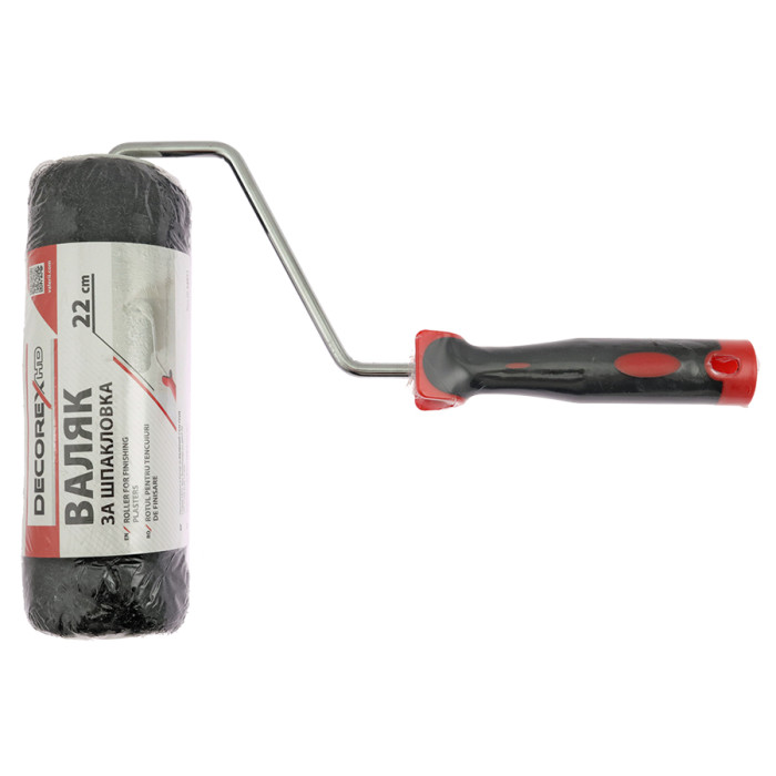 ВАЛЯК ЗА ШПАКЛОВКА 22 см DECOREX HD - valerii.com