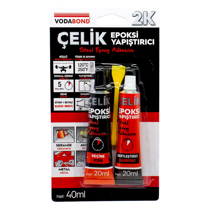 ЛЕПИЛО ТЕЧНА СТОМАНА VODABOND 2 х 20 мл - valerii.com