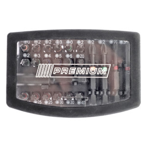 BITS SET 1/4 23PCS PREMIUM