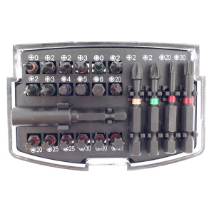 BITS SET 1/4 23PCS PREMIUM