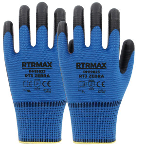 РЪКАВИЦИ ТОПЕНИ В НИТРИЛ ZEBRA RTR