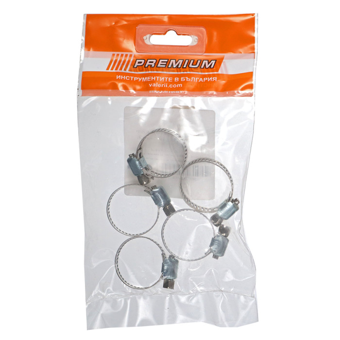 HOSE CLAMP 16/23 mm 5 pcs. BLISTER - valerii.com