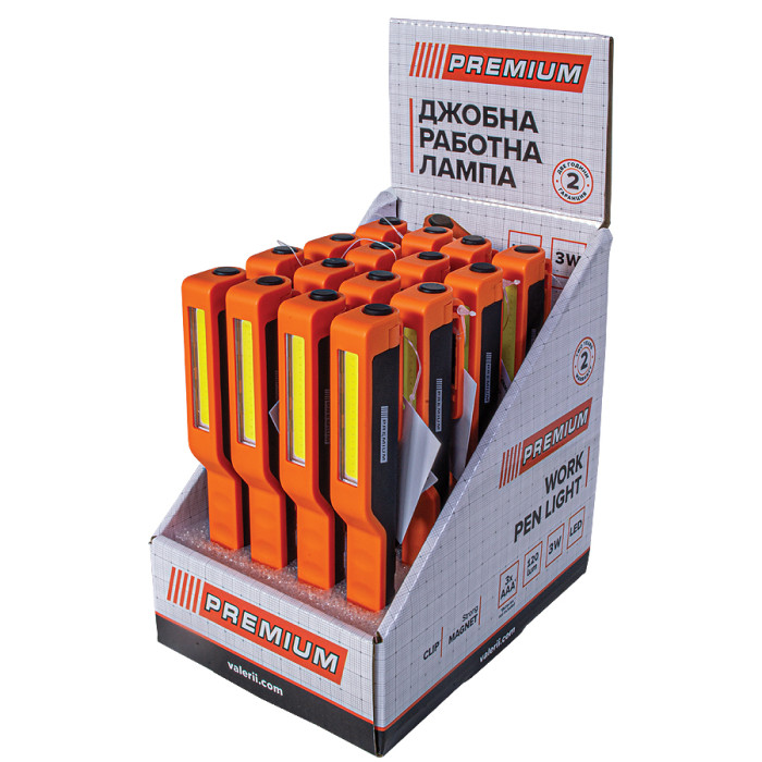РАБОТНА ЛАМПА ДЖОБНА 3W 120lum PREMIUM - valerii.com