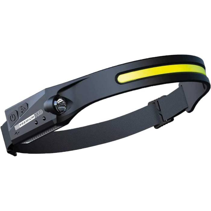 RECHARGEABLE HEADLIGHT + SENSOR LI-ION PREMIUM HD - valerii.com