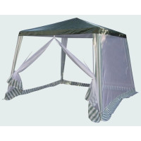 ШАТРА 3*3/2.4*2.4*2.4М PE 90GR С КОМАРНИЦИ HERLY