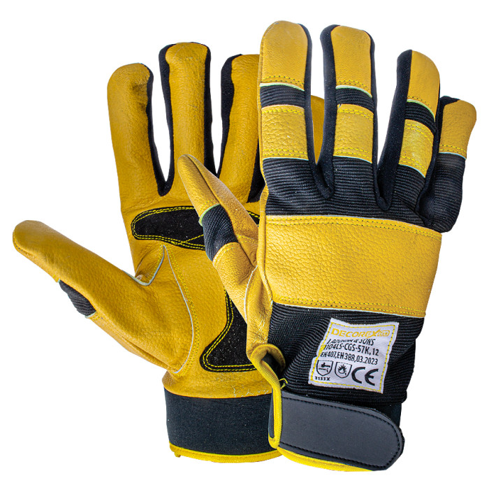 GLOVES FACE LEATHER 12" BEST DECOREX
