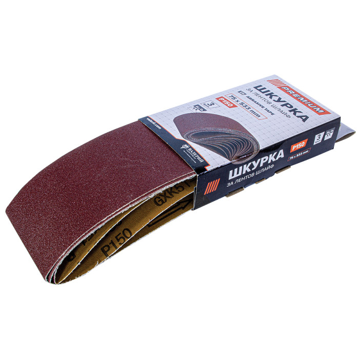 ШКУРКА ЗА ЛЕНТОВ ШЛАЙФ 3БР 75Х533 - Valerii.com