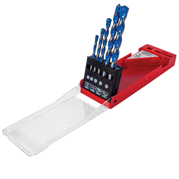 СВРЕДЛА УНИВЕРСАЛНИ 5БР К-Т 4-10ММ PREMIUM-HD - Valerii.com