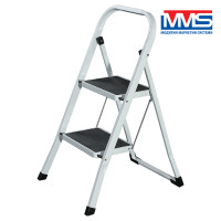 ДОМАКИНСКА СТЪЛБА МЕТАЛНА С ШИРОКИ СТЪПАЛА  1+1 MMS 150 кг