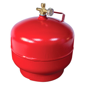 БУТИЛКА ГАЗОВА ТУРИСТИЧЕСКА 7.2Л КОЛОС