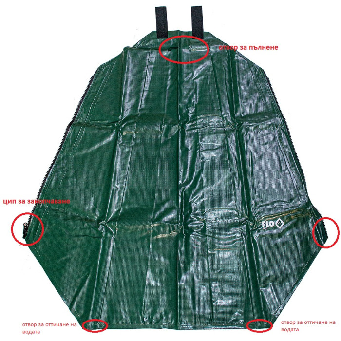 ТОРБА ЗА БАВНО ПОЛИВАНЕ 60 l. - valerii.com