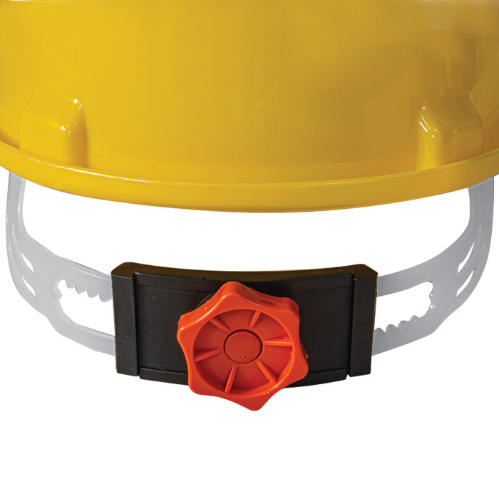 КАСКА ЖЪЛТА С РЕГУЛИРАЩ ВИНТ - Valerii.com