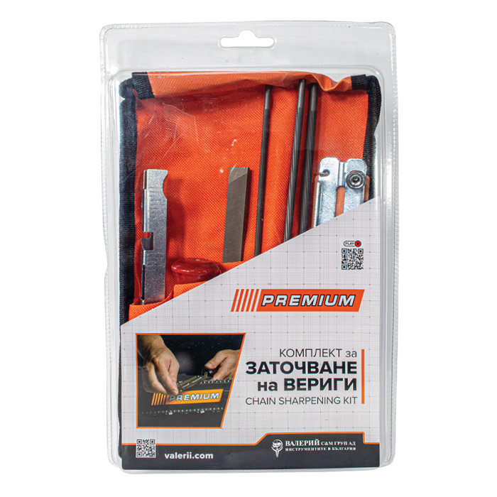КОМПЛЕКТ ЗА ЗАТОЧВАНЕ НА ВЕРИГИ PREMIUM от Valerii.com