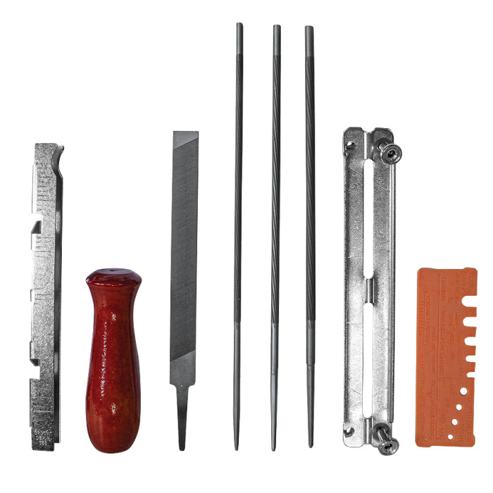 КОМПЛЕКТ ЗА ЗАТОЧВАНЕ НА ВЕРИГИ PREMIUM от Valerii.com