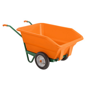 КОЛИЧКА 240L ДВОЙНО НАДУВ.К-ЛО PLASTIC PREMIUM