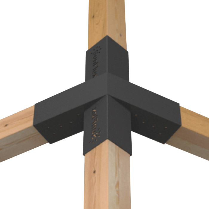 PERGOLA 30° TETRAFLEX R430M14S 140X140 mm MMS - valerii.com