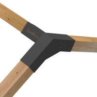 ПЕРГОЛА ЪГЪЛ 30° TRIFLEX R33014S 140X140 mm MMS