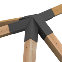 ПЕРГОЛА ЪГЪЛ 30° БИЛО PENTAFLEX R53045M14S 140X140 mm MMS