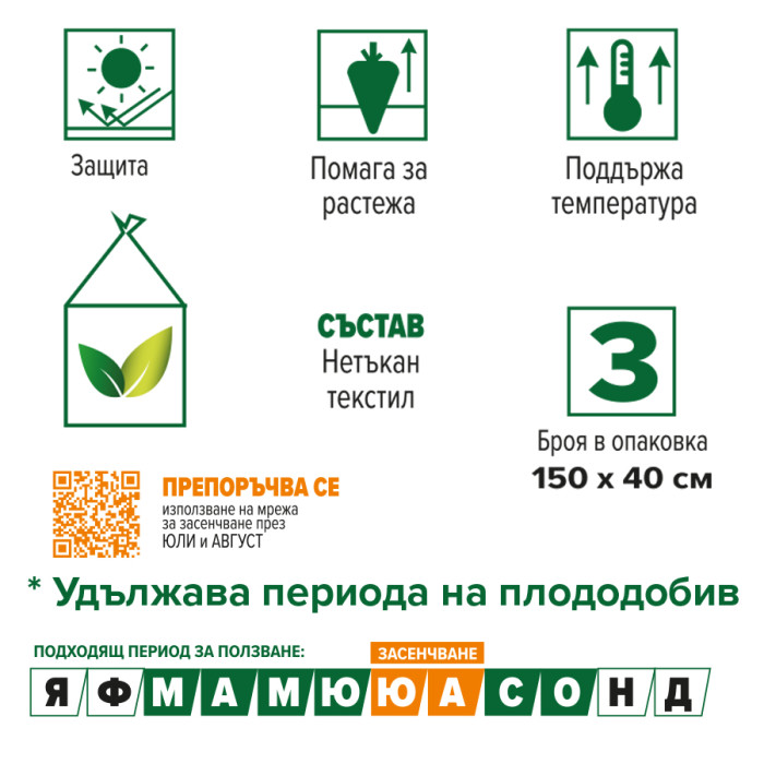 ПОКРИВАЛО ПРЕДПАЗНО 150*40 3БР.