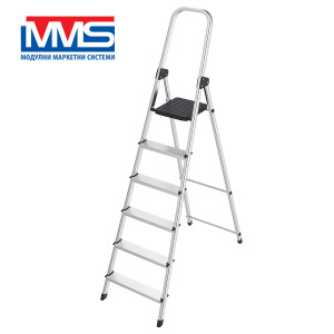 СТЪЛБА АЛУМ.ДОМ 5+1 MMS/3,20 м/150 кг EN131