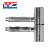 ПАНТА АНУБА Ø11/37мм бял цинк  MMS