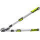 GARDEN LOPPER TELESCOPIC 710-960mm ALU 65Mn Anvil GEAR SYSTEM HERLY-PRO