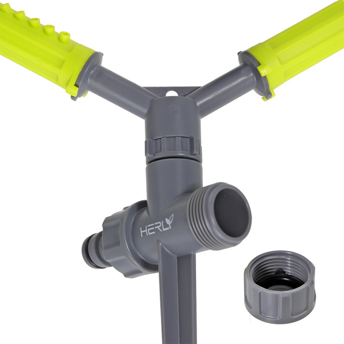 ПОЛИВНИК 2-РАМЕНА 1/2" ABS+ШИШ ABS HERLY-S