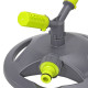 2-arms rotating sprinkler with plastic base